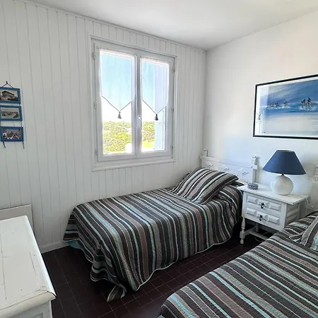 Familial En Bord De Avec Balcon Et Parking A Jean De Monts - Fr-1-323-505 Apartamento *